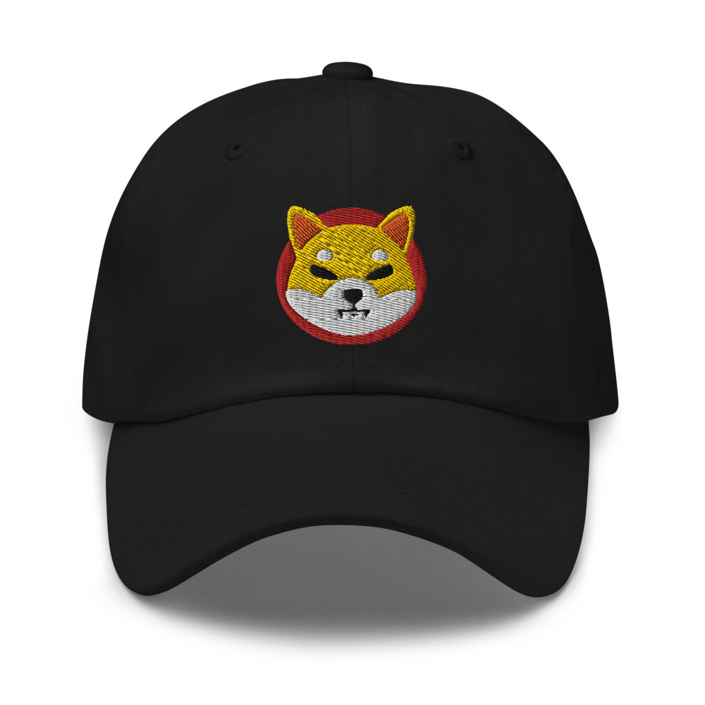Shiba Inu Logo Hat - Hodlers Crypto Merch Brand