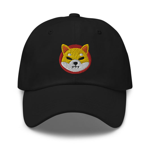 Shiba Inu Logo Hat - Hodlers Crypto Merch Brand