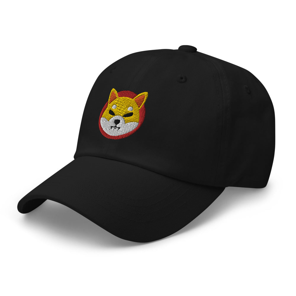 Shiba Inu Logo Hat - Hodlers Crypto Merch Brand