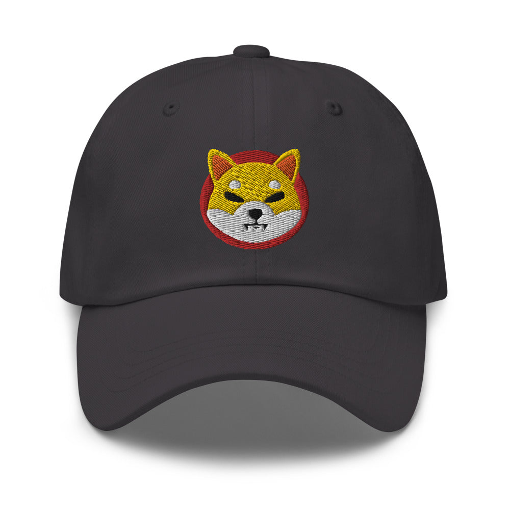 Shiba Inu Logo Hat - Hodlers Crypto Merch Brand