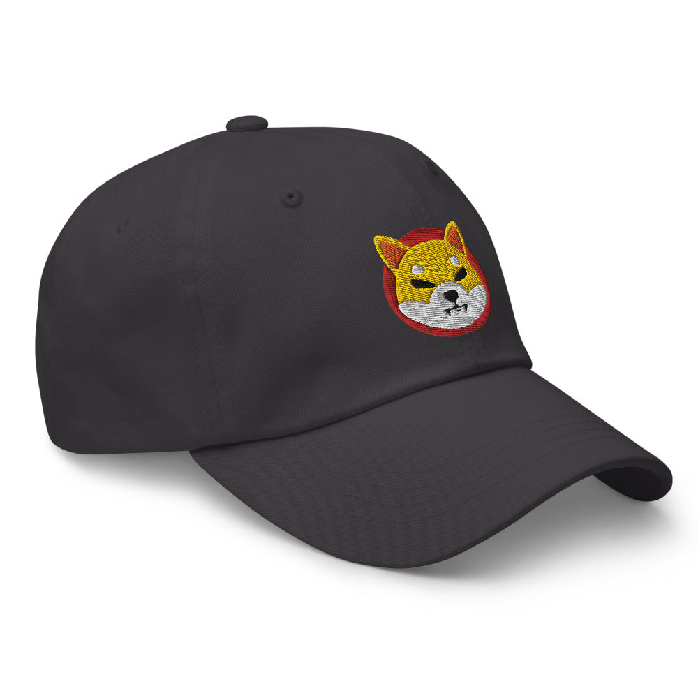 Shiba Inu Logo Hat - Hodlers Crypto Merch Brand