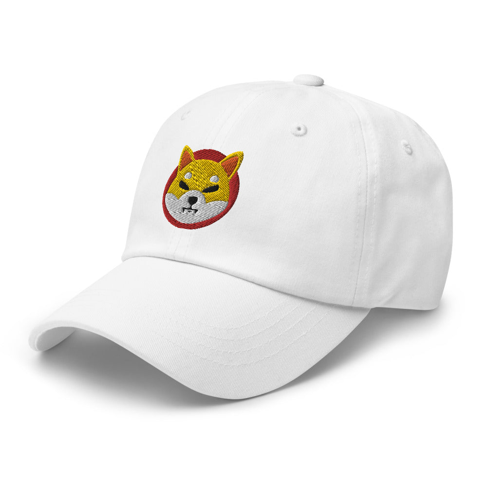 Shiba Inu Logo Hat - Hodlers Crypto Merch Brand