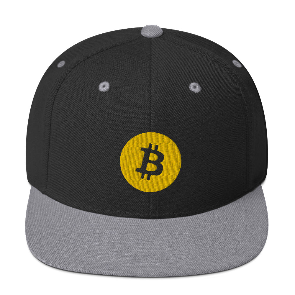 Bitcoin Logo Snapback Hat - Hodlers