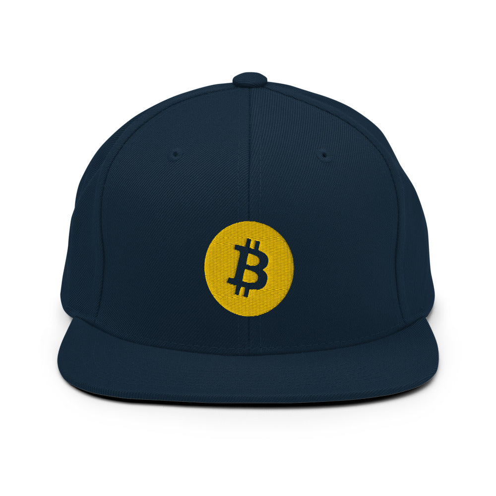 Bitcoin Logo Snapback Hat - Hodlers