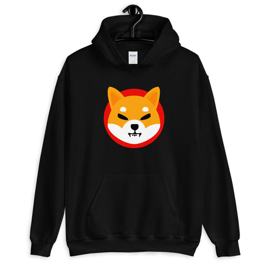 Shiba Inu Logo Hoodie - Hodlers Crypto Merch Brand