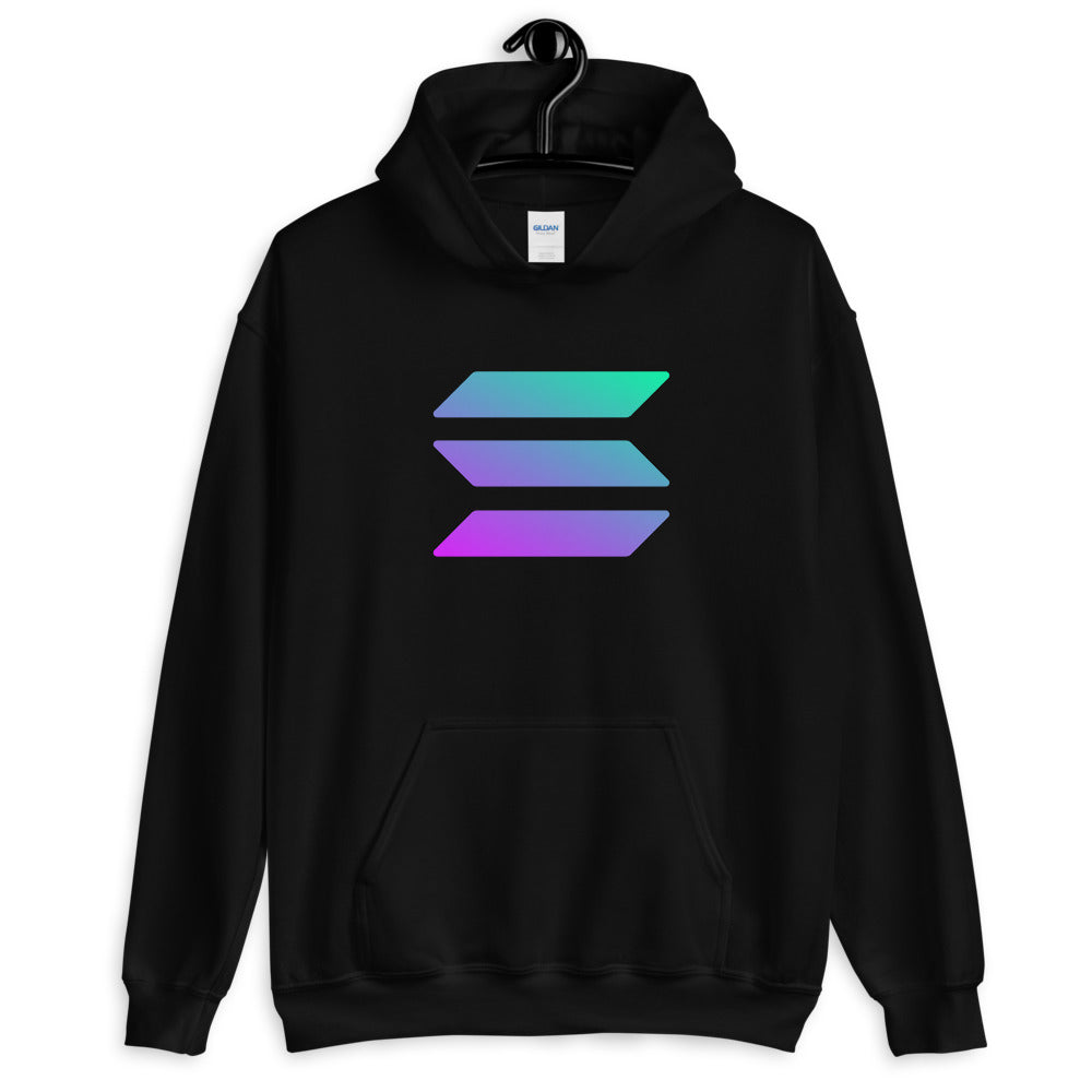 Solana Unisex Hoodie - Hodlers Crypto Merch Brand
