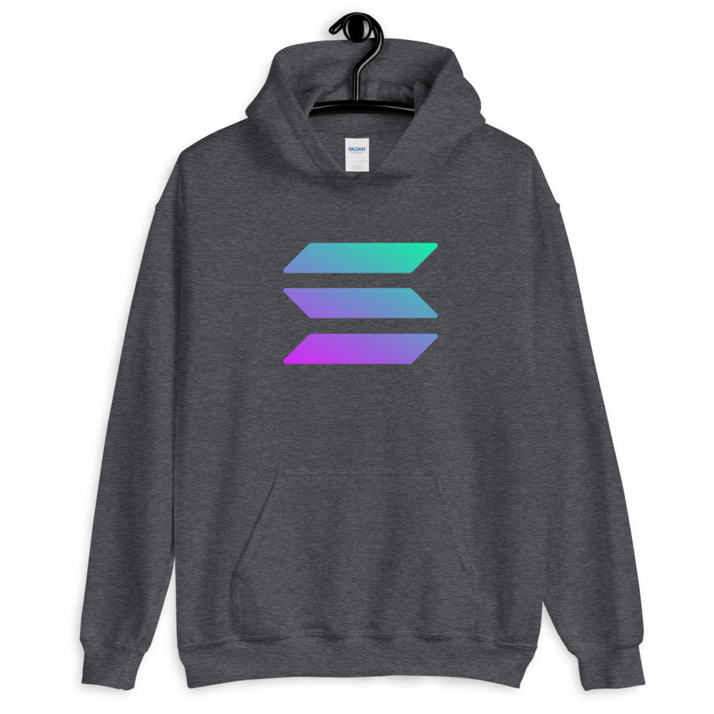 Solana Unisex Hoodie - Hodlers Crypto Merch Brand