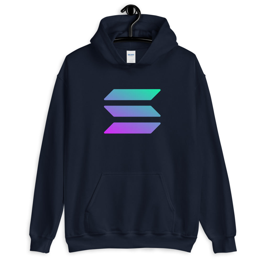 Solana Unisex Hoodie - Hodlers Crypto Merch Brand