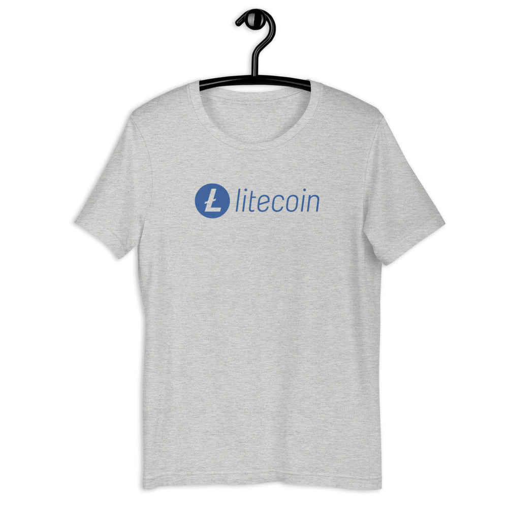 Litecoin LTC Crypto Logo T-Shirt - Hodlers