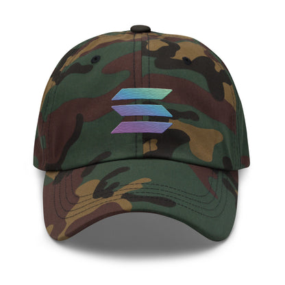 Solana Dad hat - Hodlers Crypto Merch Brand