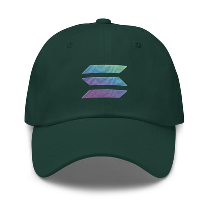 Solana Dad hat - Hodlers Crypto Merch Brand