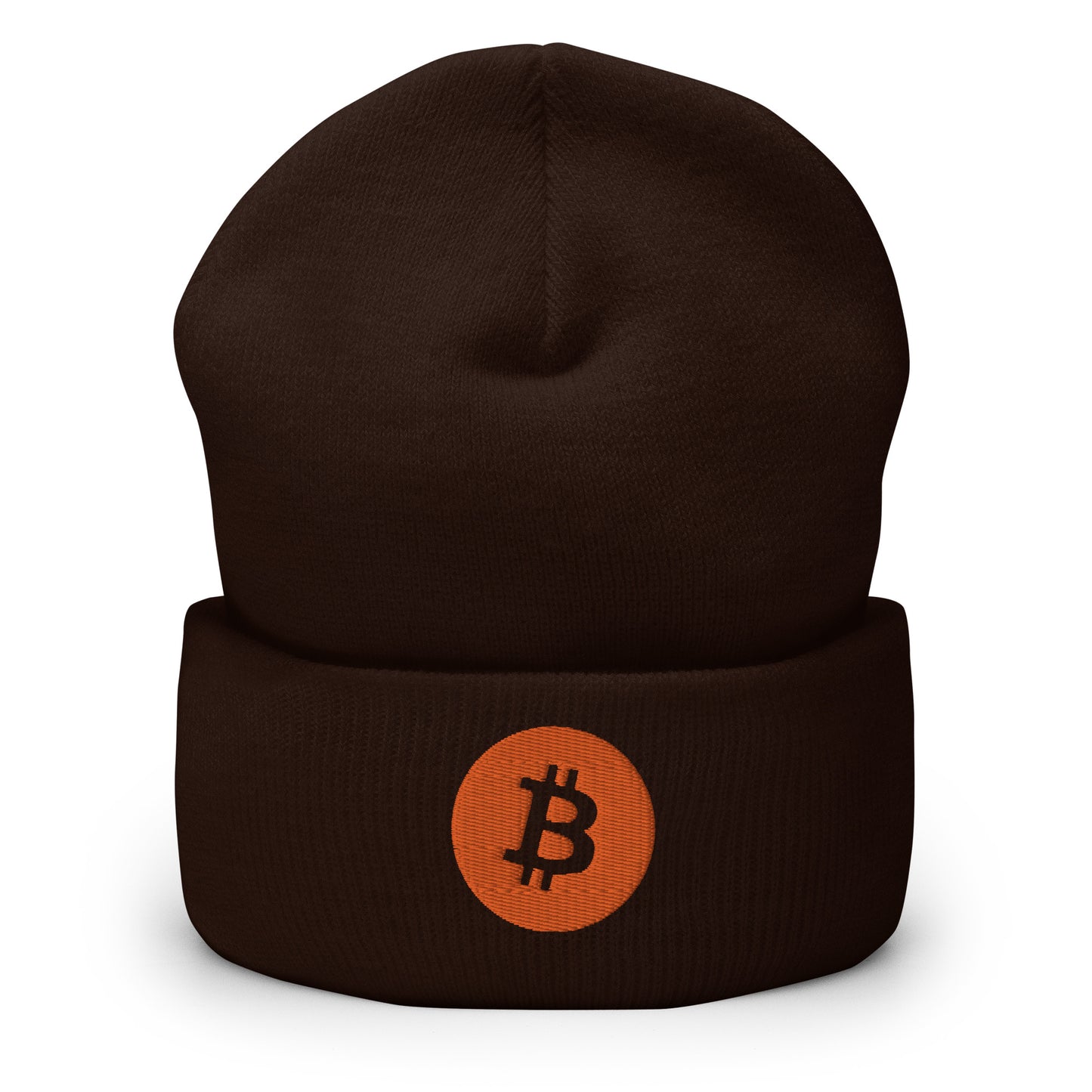 Bitcoin Cuffed Beanie - Hodlers Crypto Merch Brand