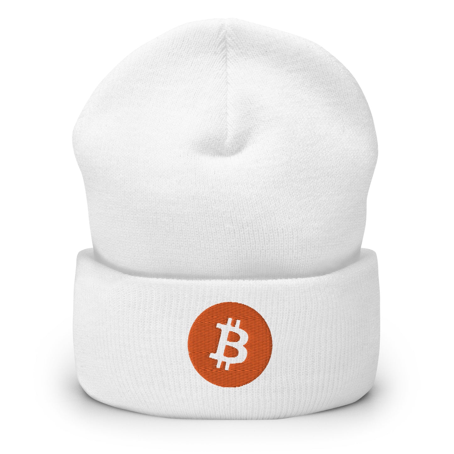 Bitcoin Cuffed Beanie - Hodlers Crypto Merch Brand