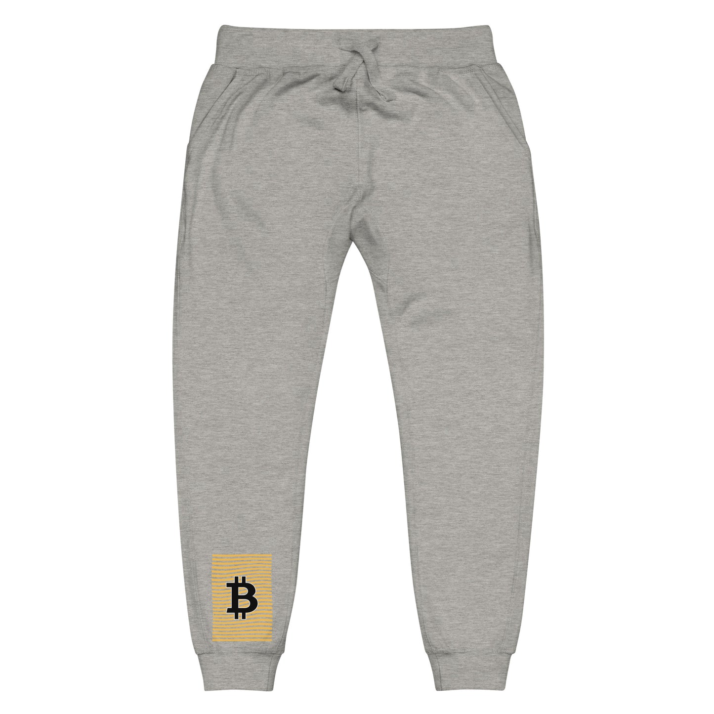 Bitcoin Unisex fleece sweatpants - Hodlers Crypto Merch Brand