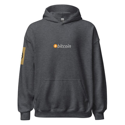 Unisex Bitcoin Hoodie - Hodlers Crypto Merch Brand
