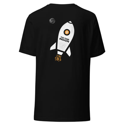 Bitcoin to Moon T-Shirt v01 - Hodlers Crypto Merch Brand