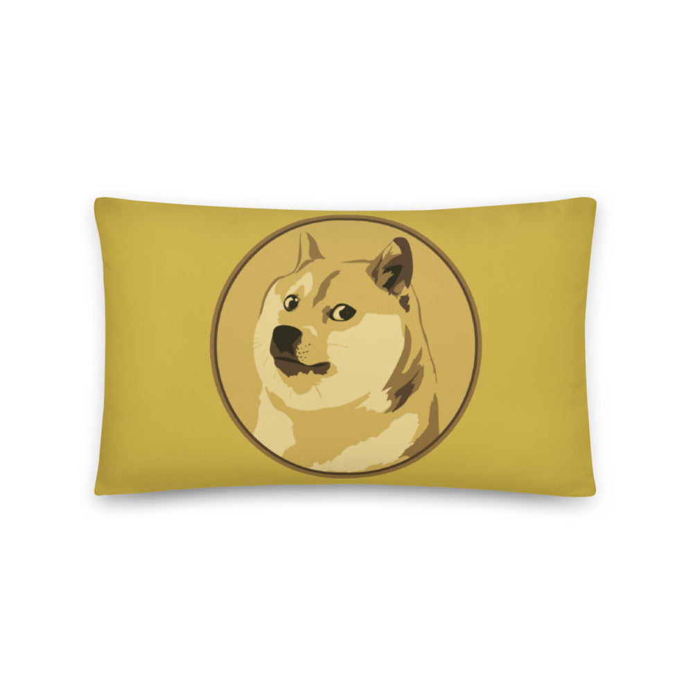 Dogecoin Cryptocurrency Pillow $DOGE - Hodlers