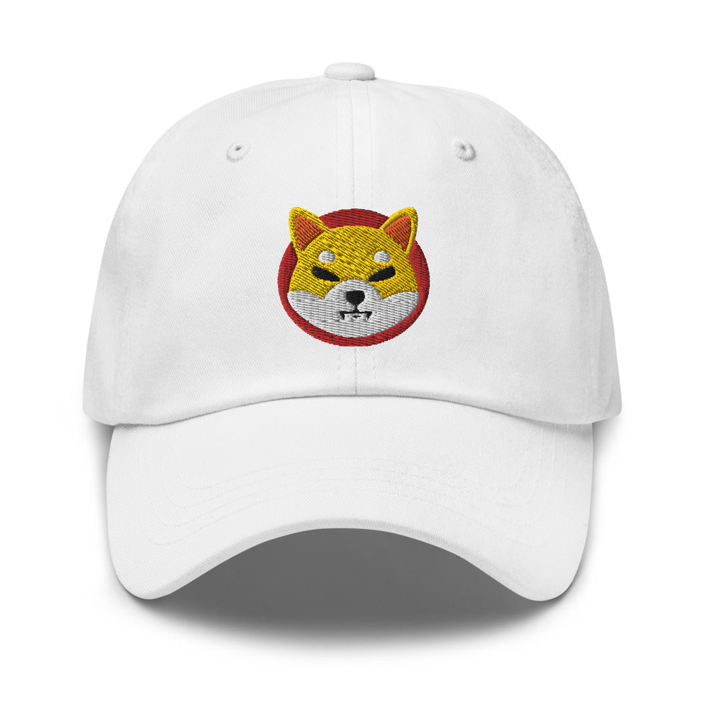 Shiba Inu Logo Hat - Hodlers Crypto Merch Brand