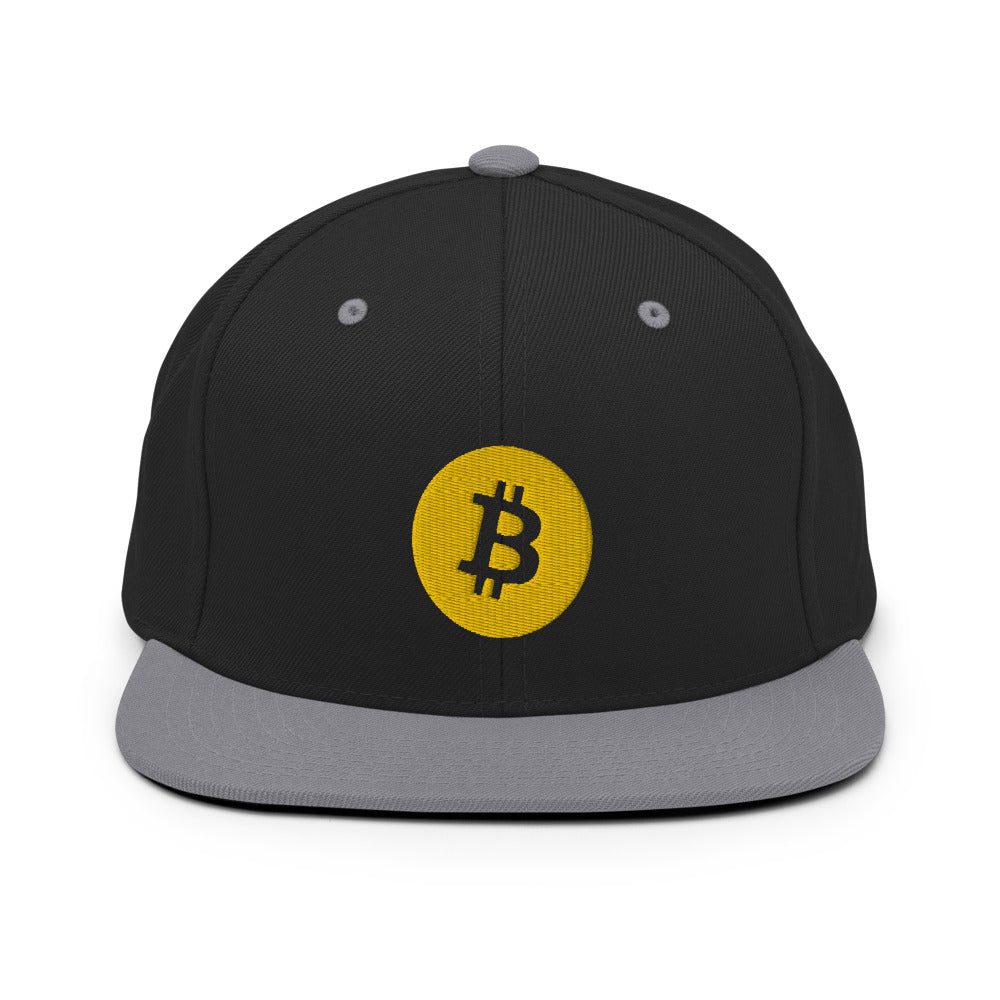 Bitcoin Logo Snapback Hat - Hodlers