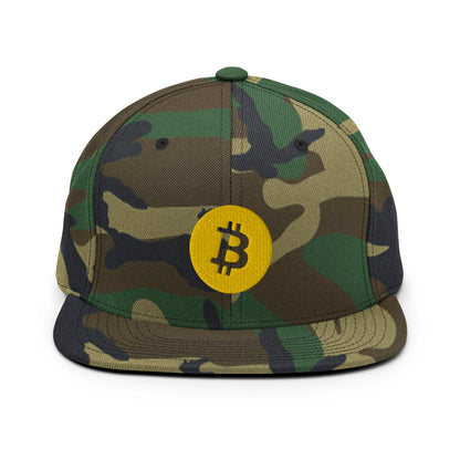 Bitcoin Logo Snapback Hat - Hodlers