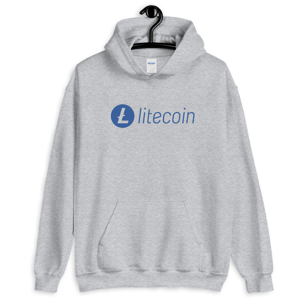 Litecoin LTC Crypto Logo Hoodie - Hodlers